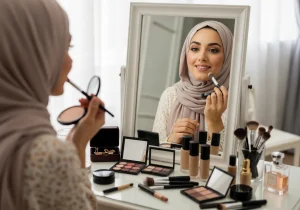 Doa Bercermin dan Berhias