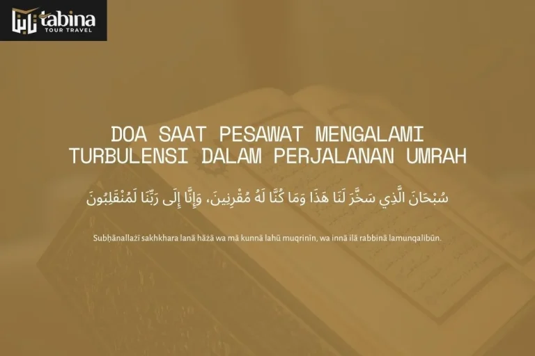 Doa Saat Pesawat Mengalami Turbulensi dalam Perjalanan Umrah